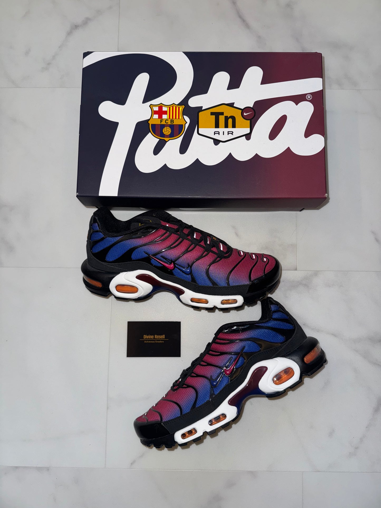 Nike Air Max Plus x F.C Barcelona x Patta