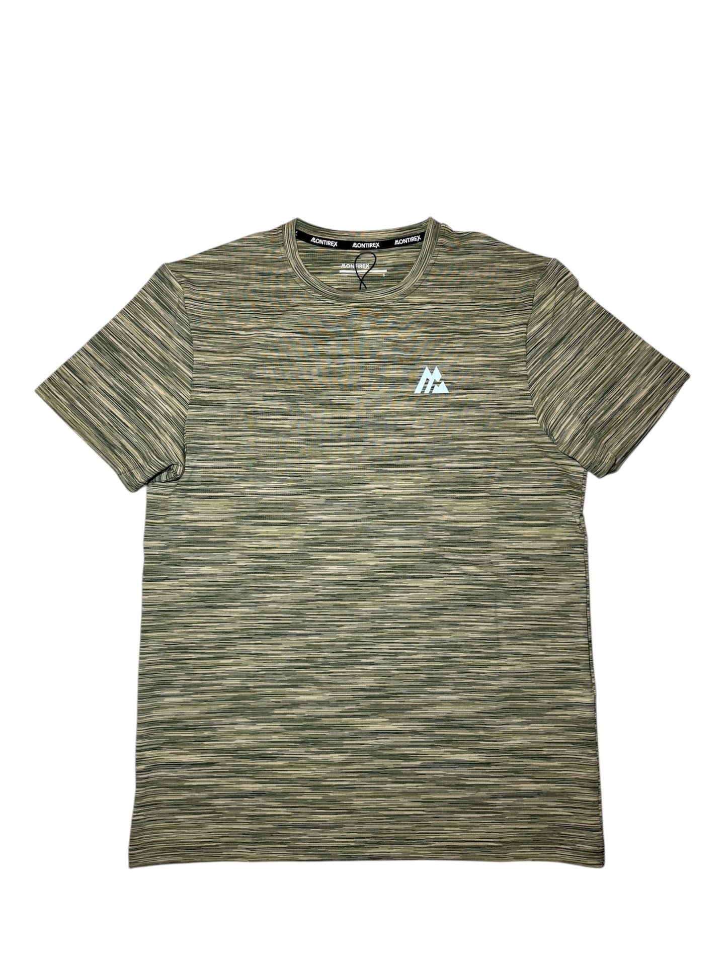 Montirex Seamless T-Shirt Khaki/White