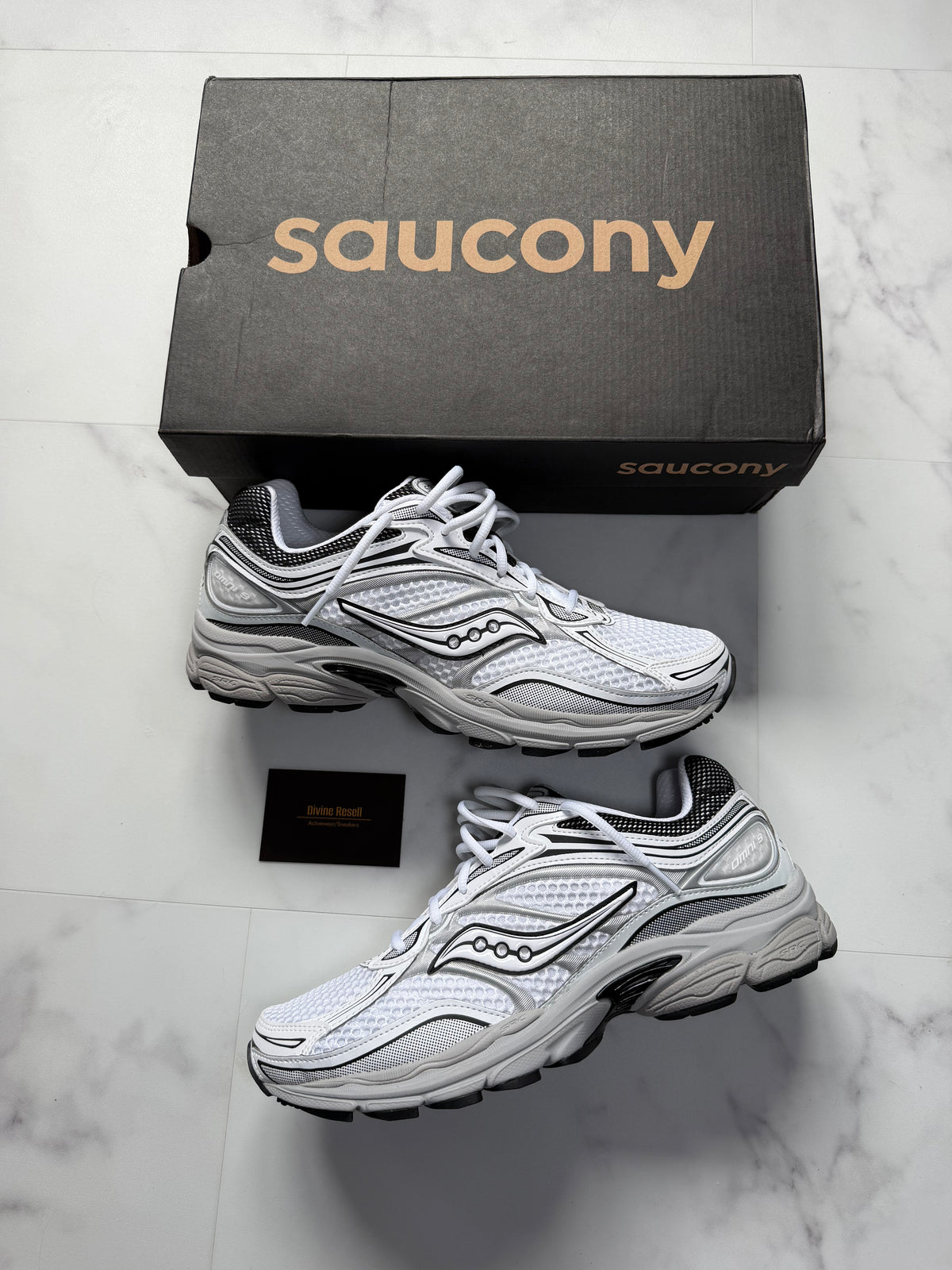 Saucony ProGrid Omni 9 - Cadet/White